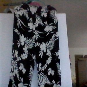 Ladies flower pants